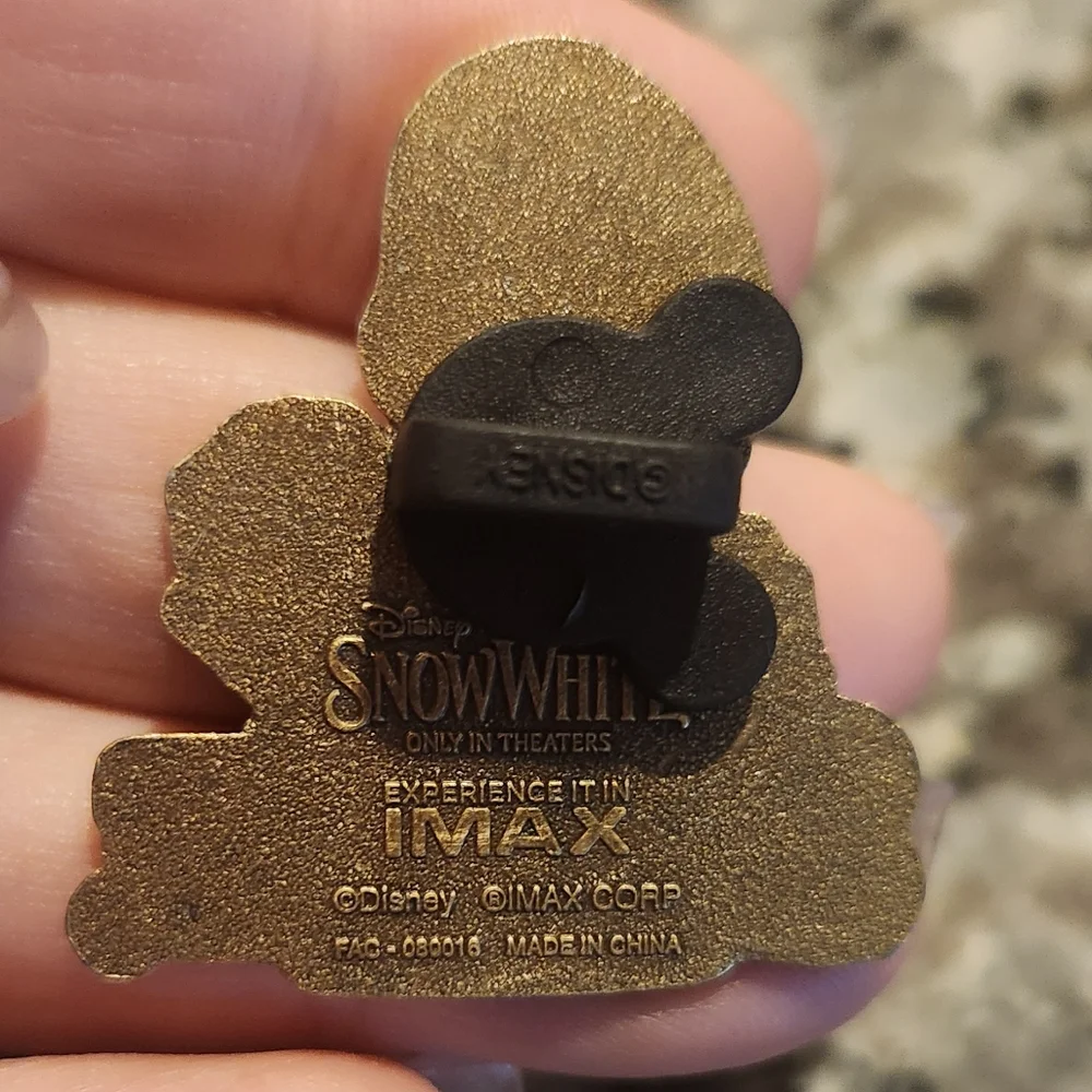 (5 For $30) Disney Pin Snow White Live Action Imax Debut Pin